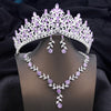 Bridal Tiara Crown Jewelry Set