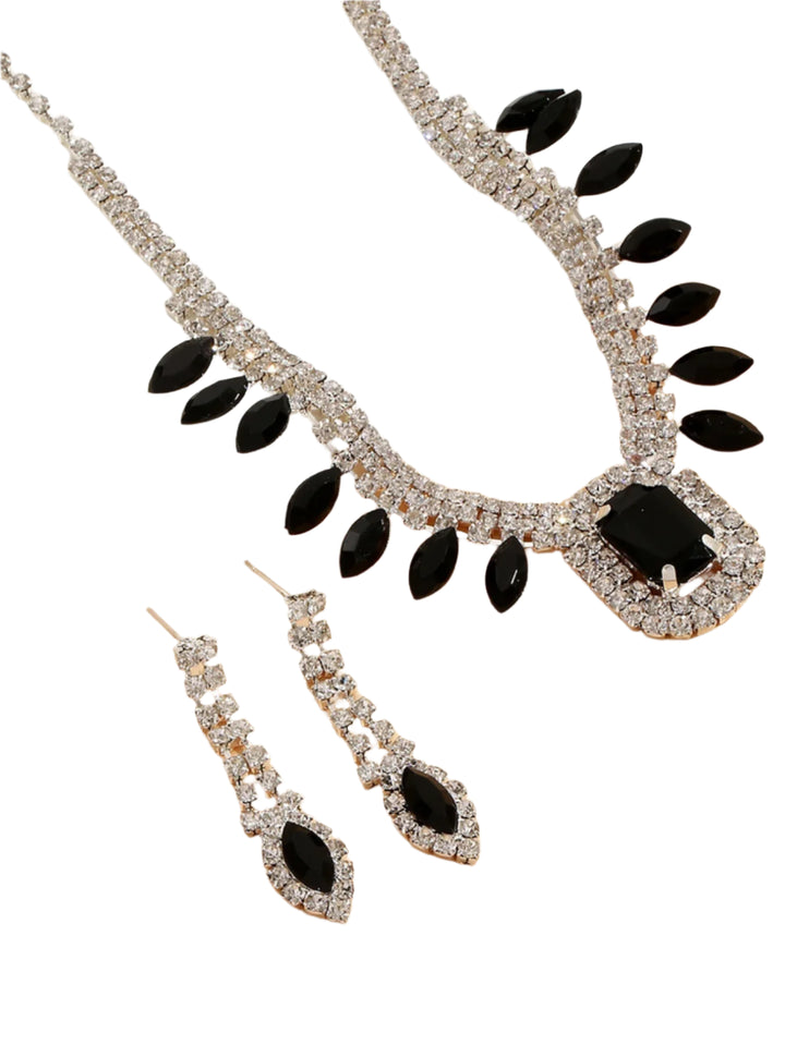 Luxury Crystal Rhinestone Jewelry Set