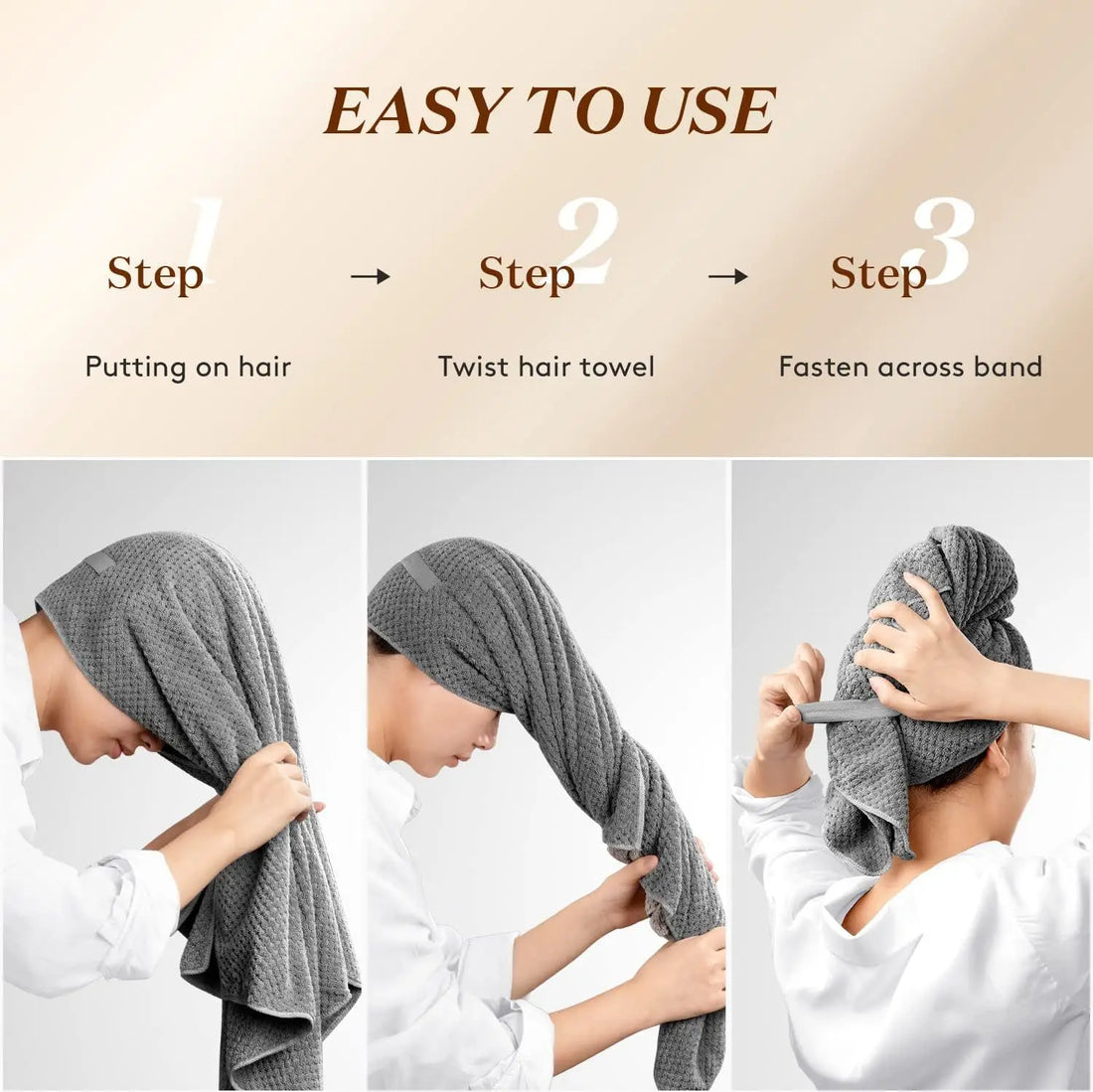 Microfiber Quick Dry Hair Towel