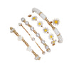 Vintage Daisy Boho Bracelet Set