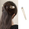 Heart Geometric Hairpin