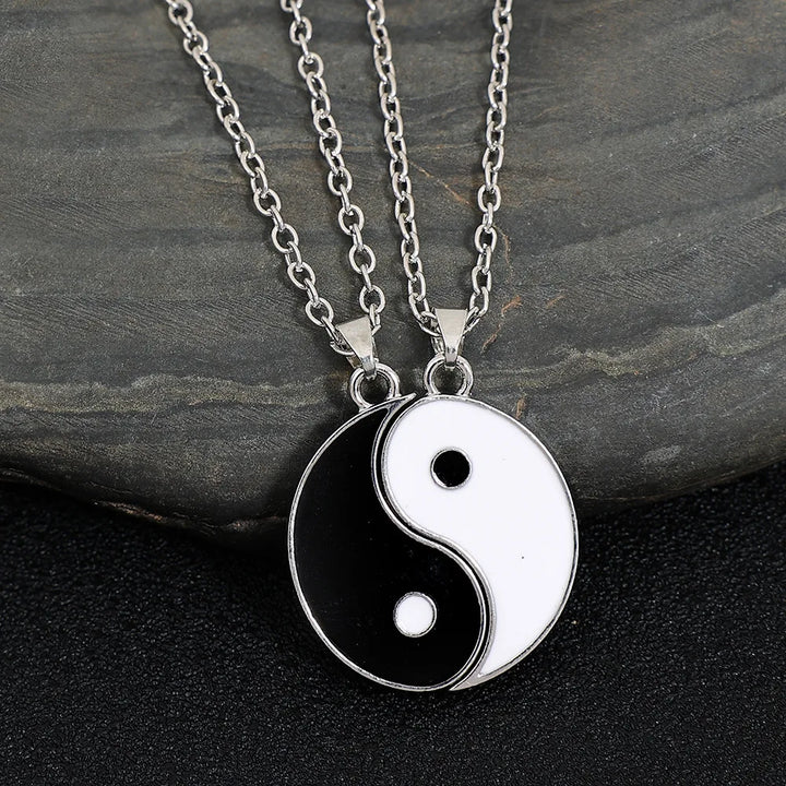 Yang Eight Trigrams Couple Necklace