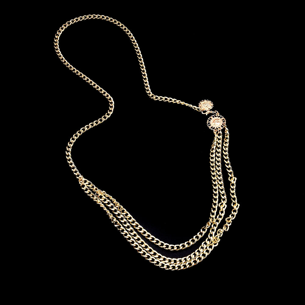 Luxury Alloy Waist Chain Jewelry