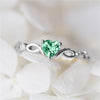 Heart Love Zircon Ring for Women