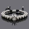 Luxury Crown Beaded Bracelet