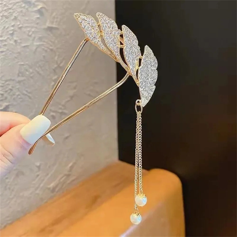 Pearl U-Shaped Hairpin Set