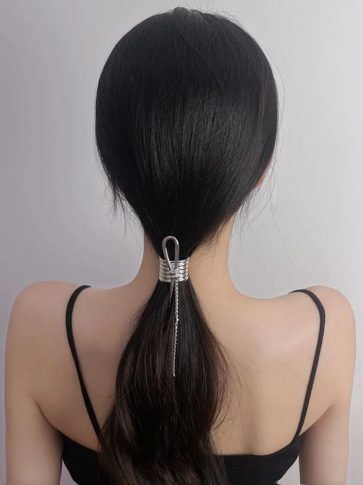 Fashion Irregular Metal Bow Hair Claw