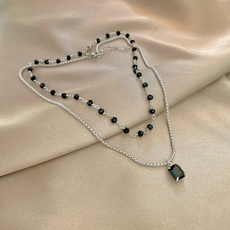 Kpop Heart Lucky Bean Necklace