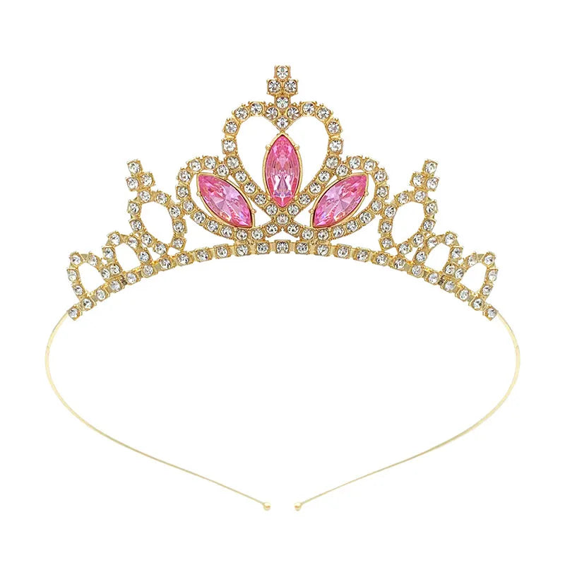 Rhinestone Tiara Princess Headband