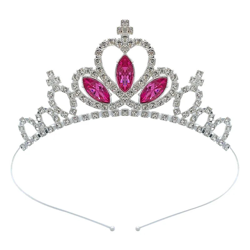 Rhinestone Tiara Princess Headband