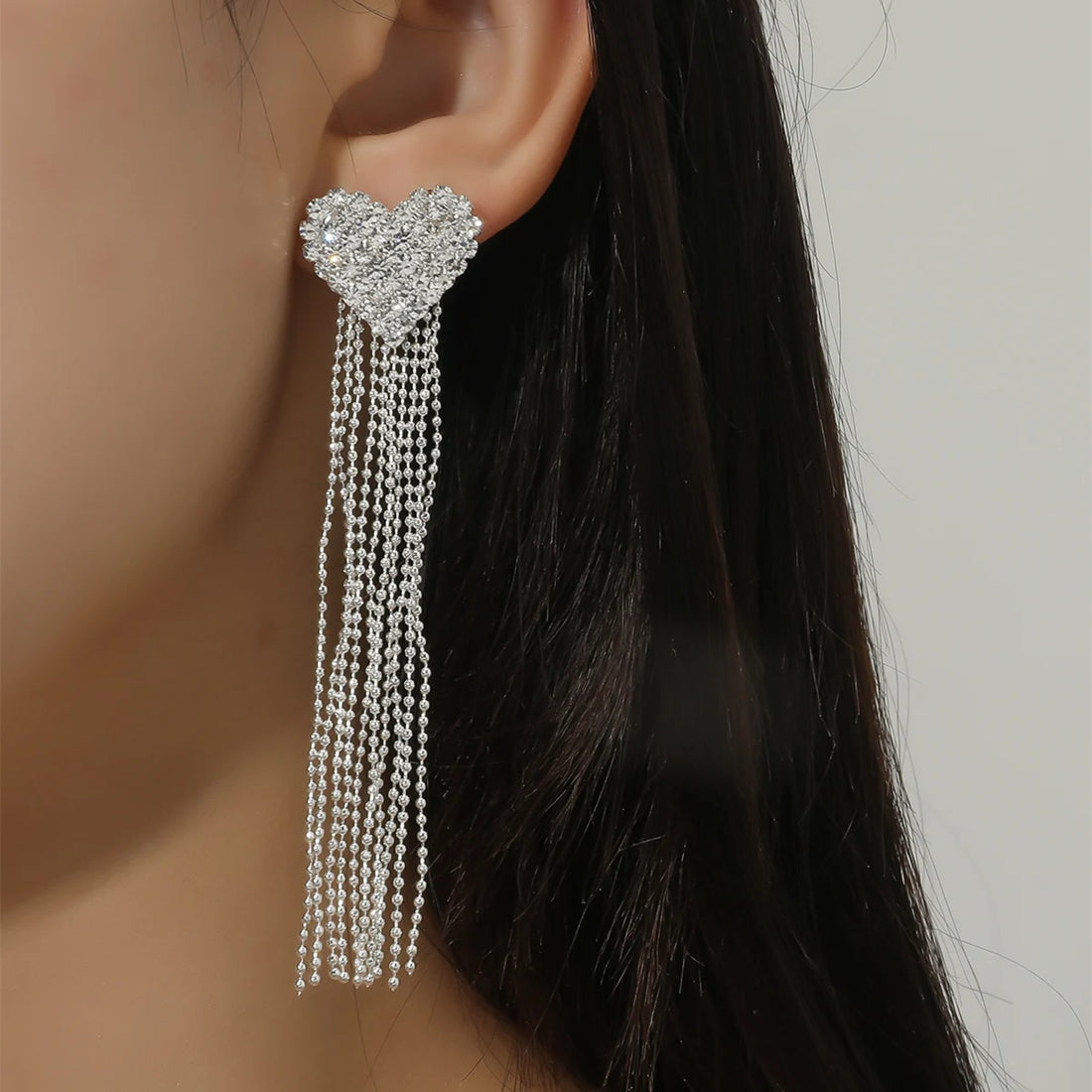 Luxury Shiny Rhinestone Earrings