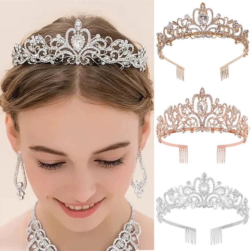 Princess Crystal Rhinestone Tiara