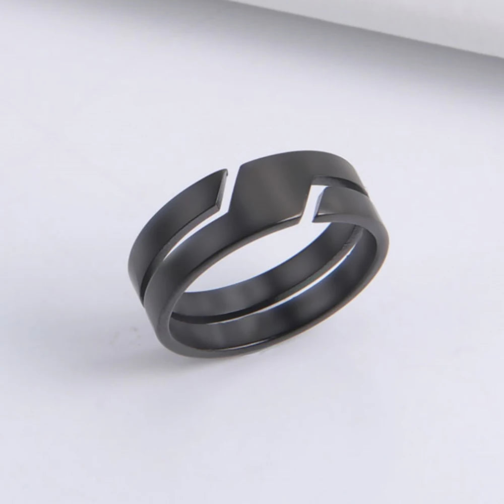 Skyrim Stainless Steel Couple Rings