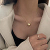 Tassel Necklace with Triangle Pendant for Women