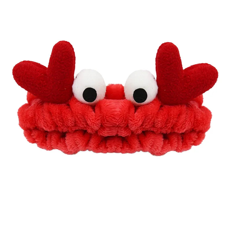 Soft Coral Fleece Bow Headband