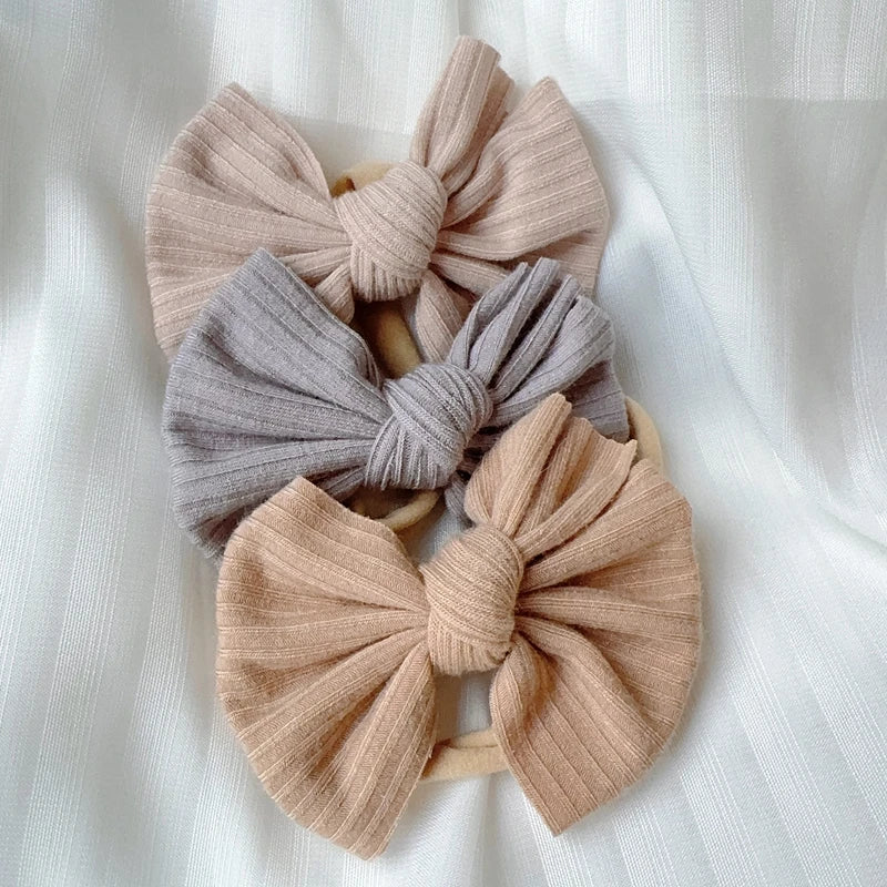 Baby Girl Bow Headband Set