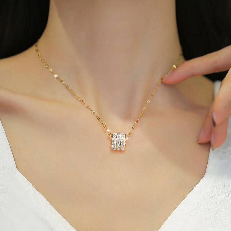 Stainless Steel Zircon Choker