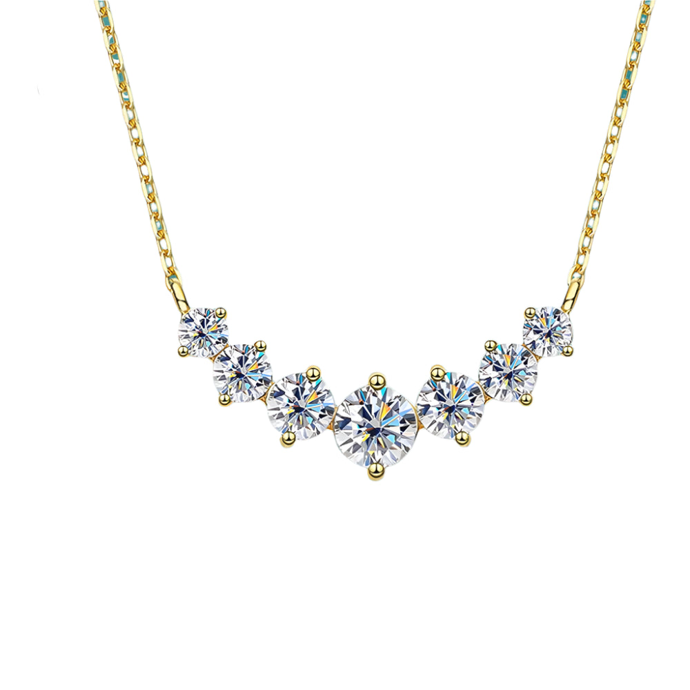 Moissanite Pendant Necklace