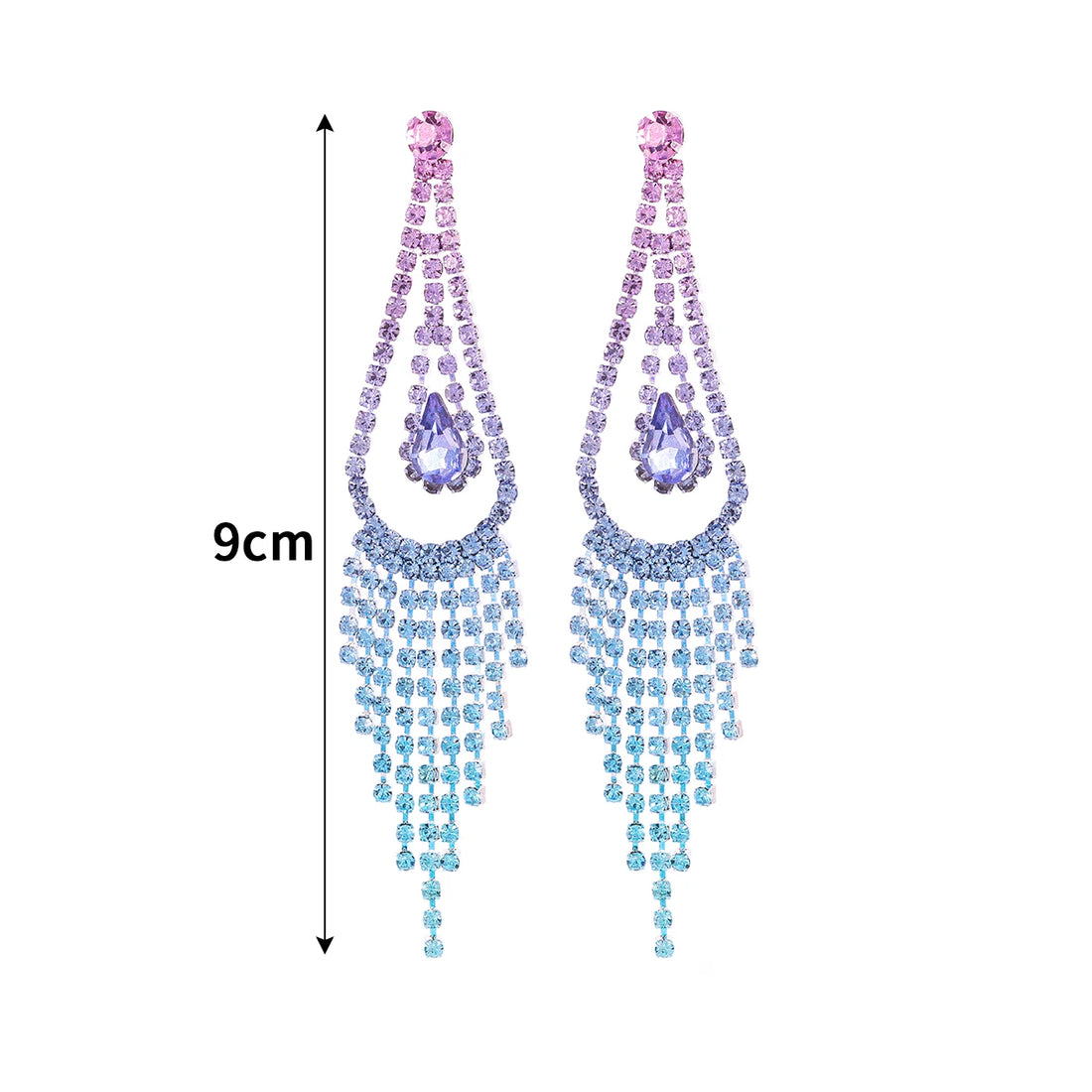 Luxury Shiny Rhinestone Earrings