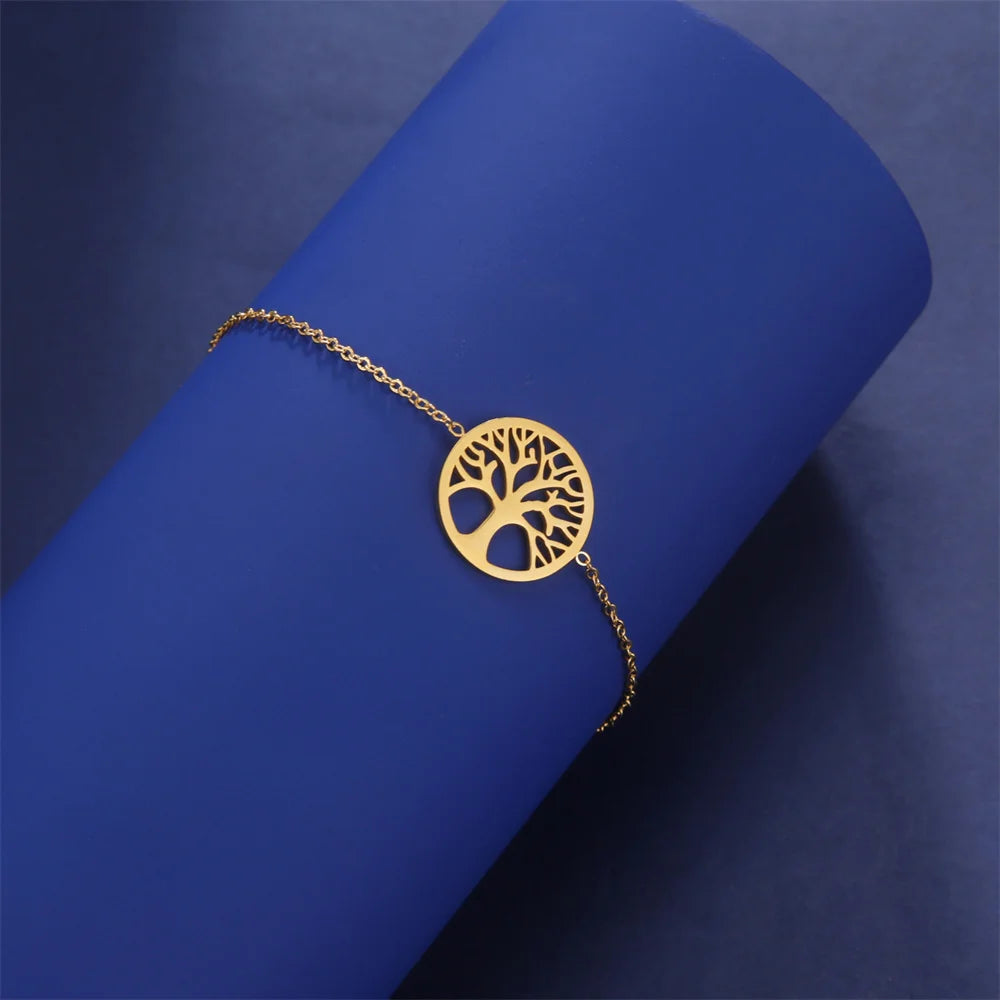 Gold Tree of Life Bracelet