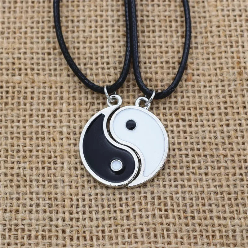 Yang Eight Trigrams Couple Necklace