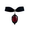 Gothic Vampire Cameo Choker Necklace