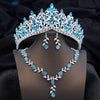 Bridal Tiara Crown Jewelry Set