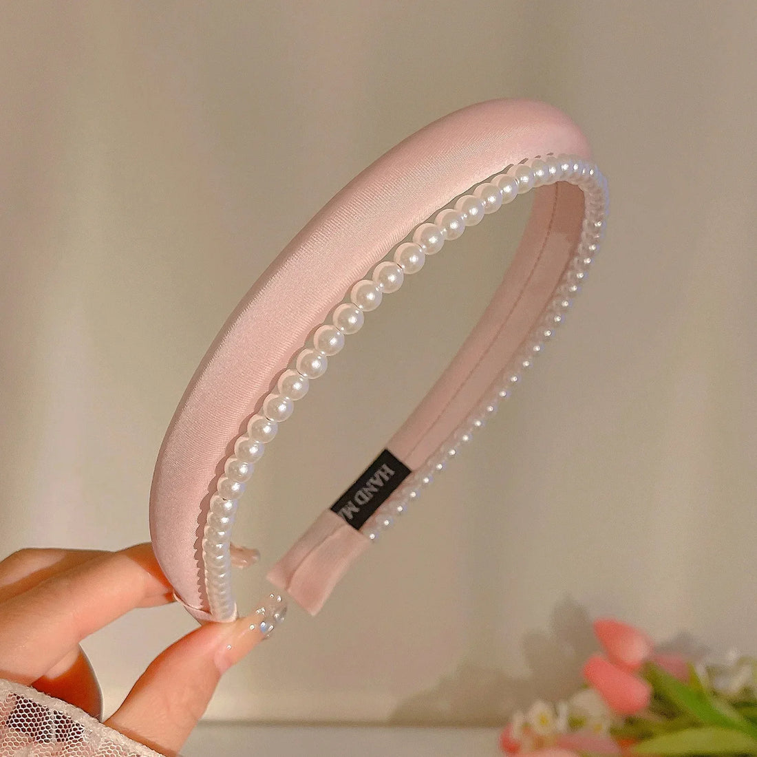 Pink Wide Edge Fashion Headband