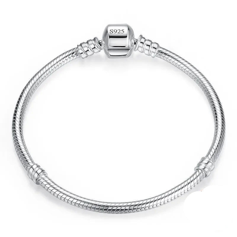 Silver Snake Chain Bracelet