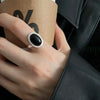 925 Sterling Silver Geometric Handmade Ring for Women